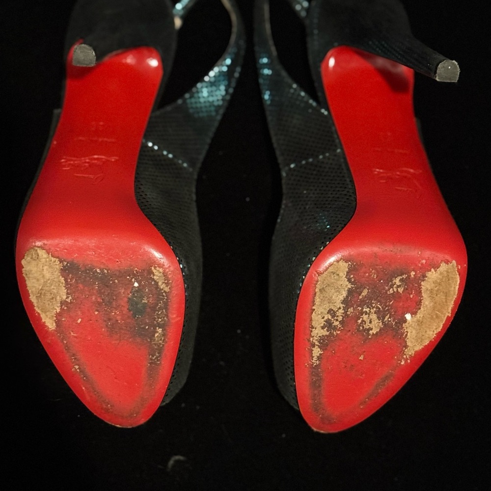 Christian Louboutin Vintage N Prive 120 Slingback - Picture 5 of 5